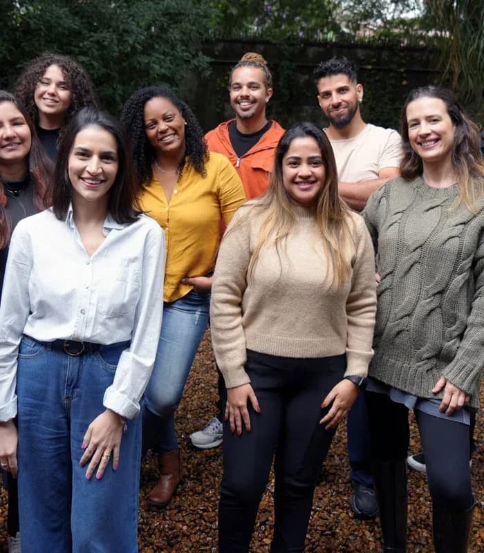 Profissional da BTO+ apresentando